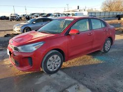 Salvage cars for sale from Copart Oklahoma City, OK: 2018 KIA Rio LX