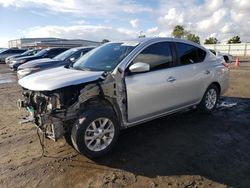 Salvage cars for sale from Copart San Diego, CA: 2018 Nissan Versa S