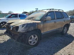 Salvage cars for sale at Riverview, FL auction: 2003 Hyundai Santa FE GLS