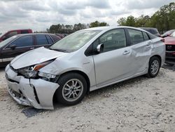 Salvage cars for sale from Copart Houston, TX: 2022 Toyota Prius Night Shade