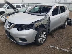 Salvage cars for sale at Elgin, IL auction: 2015 Nissan Rogue S