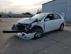 Toyota Corolla salvage cars for sale: 2007 Toyota Corolla CE