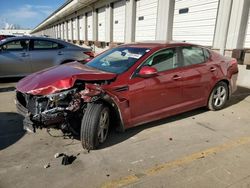 Salvage cars for sale at Louisville, KY auction: 2015 KIA Optima LX