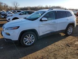 Jeep salvage cars for sale: 2017 Jeep Cherokee Limited