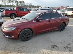 Chrysler 200 salvage cars for sale: 2015 Chrysler 200 Limited