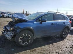Salvage cars for sale at Eugene, OR auction: 2017 Subaru Crosstrek Limited