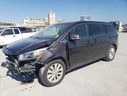 KIA Sedona EX salvage cars for sale: 2016 KIA Sedona EX