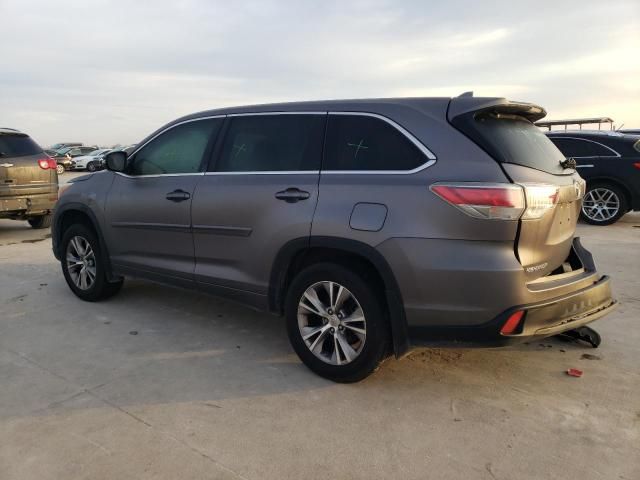 2015 Toyota Highlander LE