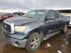 Salvage cars for sale from Copart Brighton, CO: 2007 Toyota Tundra Double Cab SR5