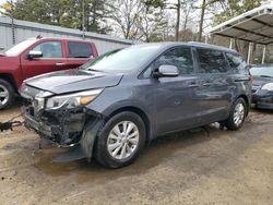 KIA Sedona LX salvage cars for sale: 2017 KIA Sedona LX