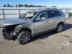 Salvage cars for sale from Copart Candia, NH: 2013 KIA Sorento LX