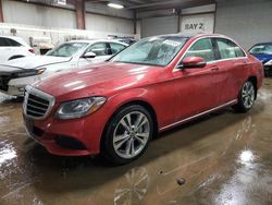 Mercedes-Benz C 300 4matic salvage cars for sale: 2017 Mercedes-Benz C 300 4matic