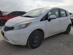 Salvage cars for sale at San Antonio, TX auction: 2015 Nissan Versa Note S