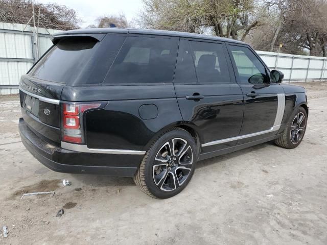 2016 Land Rover Range Rover HSE