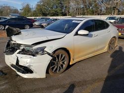 Acura TLX salvage cars for sale: 2015 Acura TLX Tech