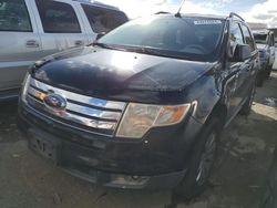 Salvage cars for sale at Martinez, CA auction: 2007 Ford Edge SEL Plus