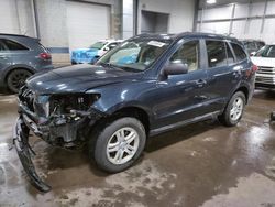 Salvage cars for sale from Copart Ham Lake, MN: 2010 Hyundai Santa FE GLS