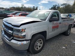 Salvage cars for sale from Copart Riverview, FL: 2017 Chevrolet Silverado C1500