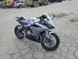 Salvage motorcycles for sale at Martinez, CA auction: 2022 Honda CBR500 RA