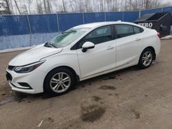 Salvage cars for sale from Copart Atlantic Canada Auction, NB: 2016 Chevrolet Cruze LT