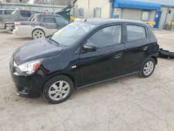 Vehiculos salvage en venta de Copart Wichita, KS: 2014 Mitsubishi Mirage ES