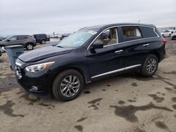 Salvage cars for sale at Martinez, CA auction: 2013 Infiniti JX35