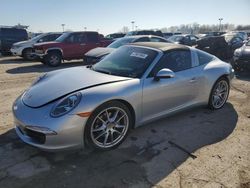 Porsche 911 salvage cars for sale: 2015 Porsche 911 Targa