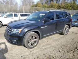 Salvage cars for sale at Waldorf, MD auction: 2019 Volkswagen Atlas SE