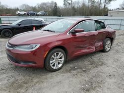 Salvage cars for sale at Augusta, GA auction: 2016 Chrysler 200 LX