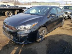 Salvage cars for sale at New Britain, CT auction: 2021 KIA Forte GT Line