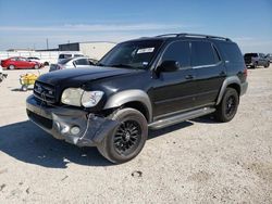 Salvage cars for sale from Copart San Antonio, TX: 2004 Toyota Sequoia SR5