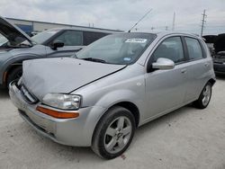 Chevrolet Aveo salvage cars for sale: 2006 Chevrolet Aveo LT