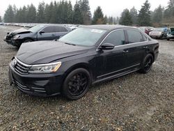 Salvage cars for sale at Graham, WA auction: 2016 Volkswagen Passat S