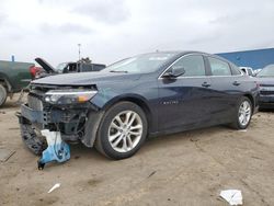 Salvage cars for sale at Woodhaven, MI auction: 2017 Chevrolet Malibu LT
