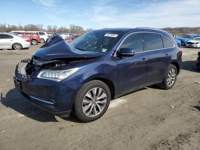 2016 Acura MDX Technology