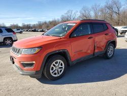 Salvage cars for sale from Copart Ellwood City, PA: 2018 Jeep Compass Sport