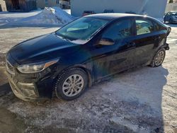 Salvage cars for sale from Copart Montreal Est, QC: 2019 KIA Forte FE