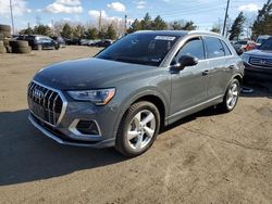 Salvage cars for sale from Copart Denver, CO: 2019 Audi Q3 Premium