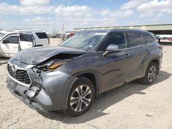 Salvage cars for sale from Copart Houston, TX: 2021 Toyota Highlander XLE