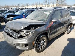 Salvage cars for sale from Copart Bridgeton, MO: 2018 Volkswagen Tiguan Limited