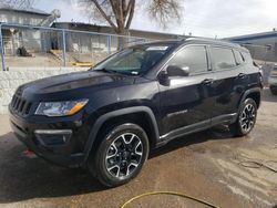 Jeep salvage cars for sale: 2020 Jeep Compass Trailhawk