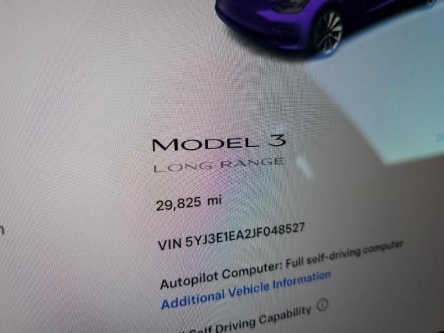 2018 Tesla Model 3