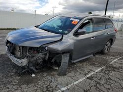 Salvage cars for sale from Copart Van Nuys, CA: 2019 Nissan Pathfinder S