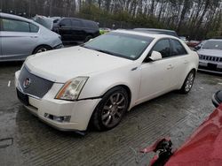 Salvage cars for sale at Waldorf, MD auction: 2008 Cadillac CTS HI Feature V6