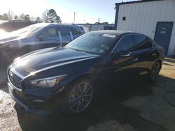 Salvage cars for sale from Copart Shreveport, LA: 2015 Infiniti Q50 Base
