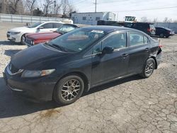 Salvage cars for sale from Copart Bridgeton, MO: 2013 Honda Civic LX