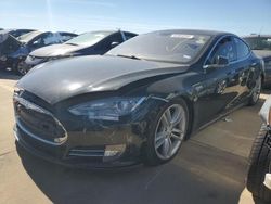 Salvage cars for sale at Wilmer, TX auction: 2014 Tesla Model S