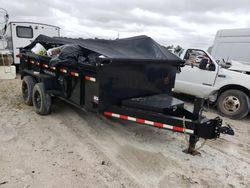 Salvage trucks for sale at Houston, TX auction: 2022 Other 2022 Fehr 14' Dumping Trailer