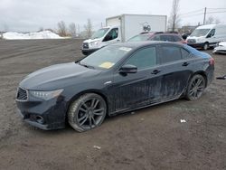 Acura salvage cars for sale: 2018 Acura TLX Elite