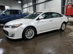 Salvage cars for sale from Copart Ham Lake, MN: 2013 Toyota Avalon Hybrid